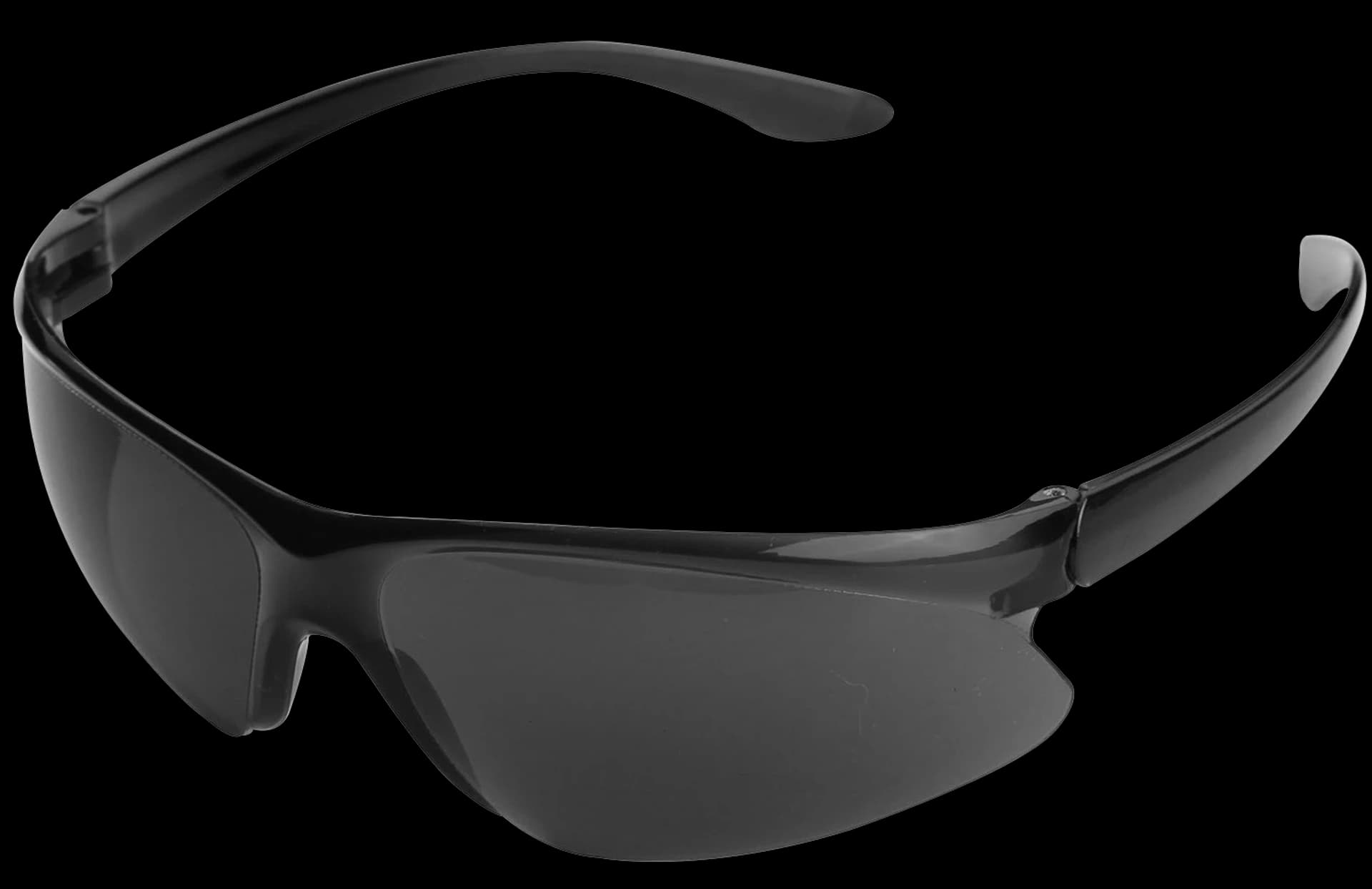 LENTES DE SEGURIDAD NEGROS CURVO