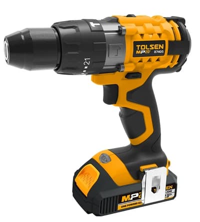 TALADRO DE IMPACTO INALÁMBRICO (INDUSTRIAL) CON BATERÍA Y CARGADOR