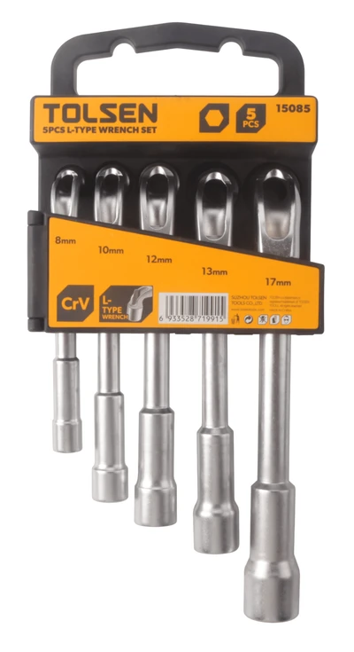 JUEGO DE LLAVES TIPO L DE 5 PZAS