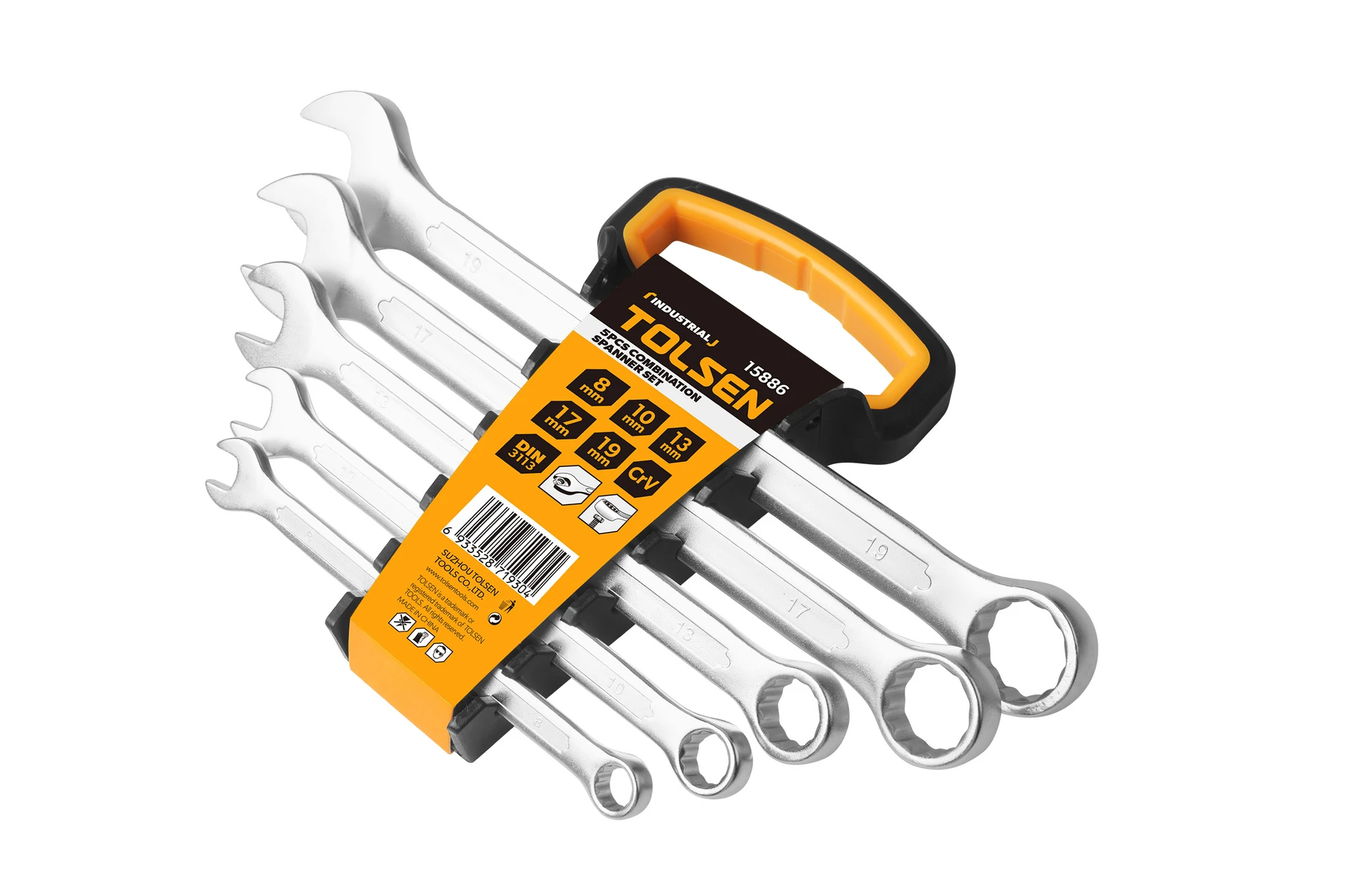 JUEGO DE LLAVES COMBINADAS 5 PZAS