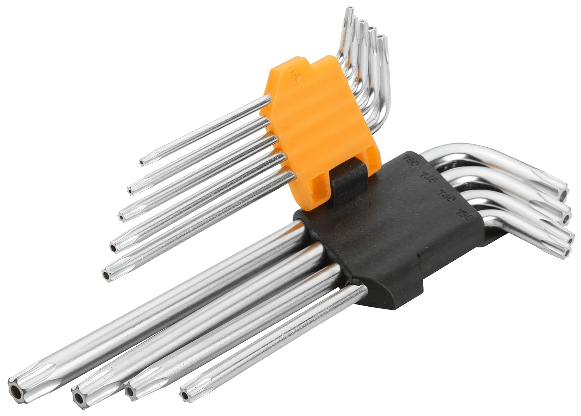 JUEGO DE LLAVES TORX LARGO 9 PZAS