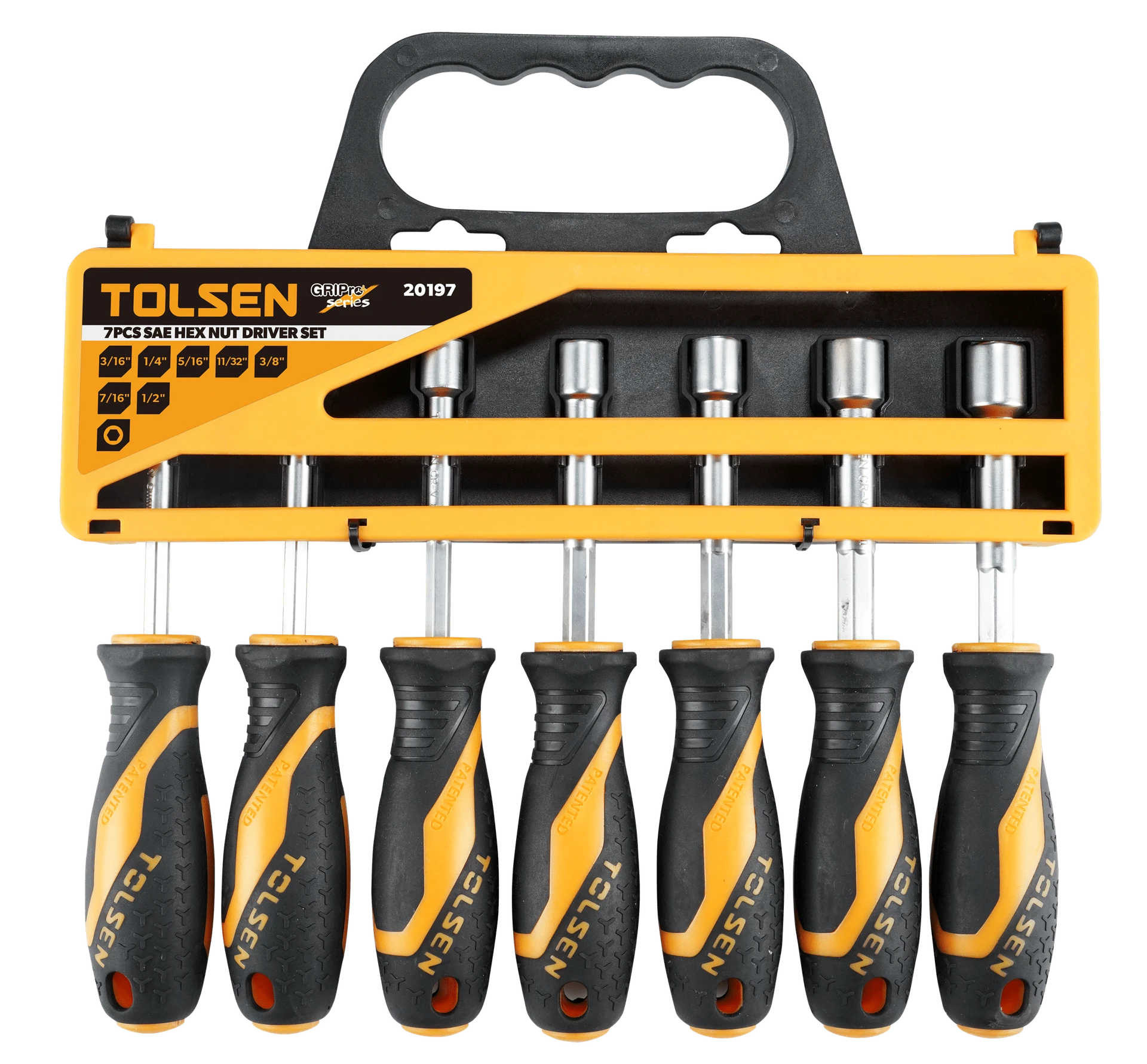 JUEGO DE DESTORNILLADORES COPA PULGADAS 7 PIEZAS