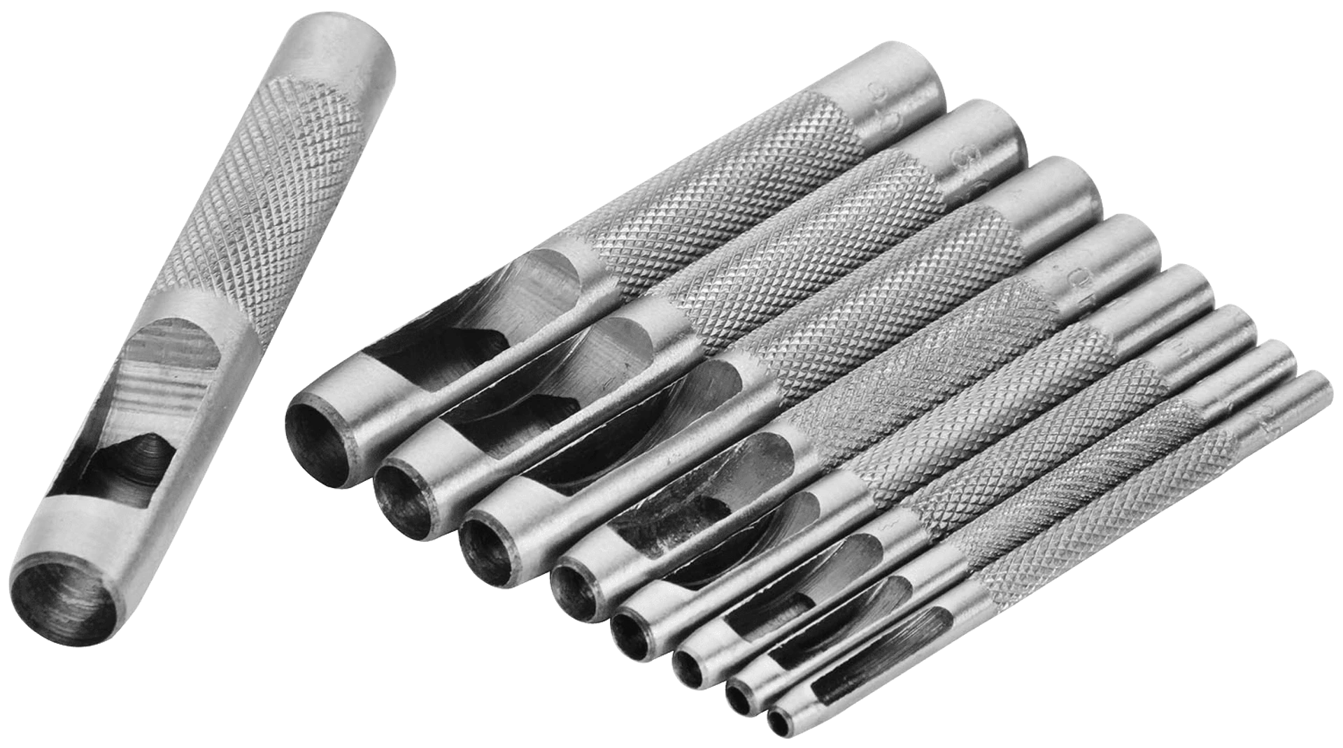 JUEGO DE SACABOCADO 9 PIEZAS