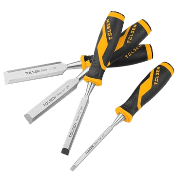 JUEGO DE 4 CINCELES PARA MADERA