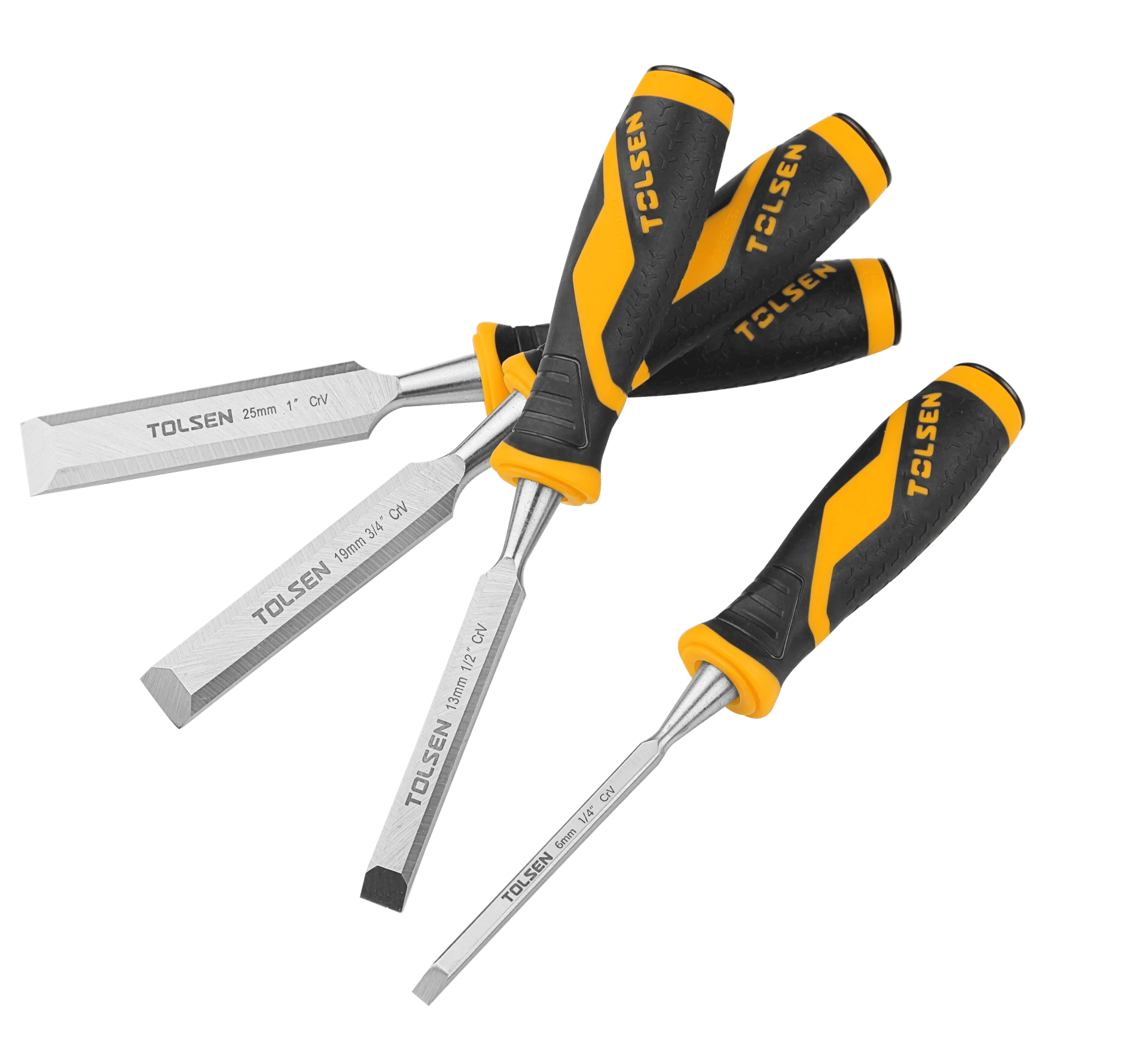 JUEGO DE 4 CINCELES PARA MADERA