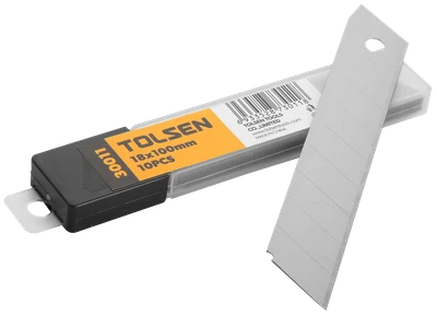 JUEGO DE CUCHILLAS DE 10 PZAS 18X100MM