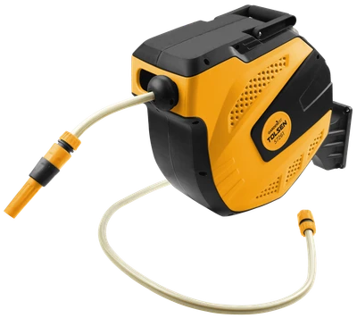 CARRETE AUTOMATICO CON MANGUERA DE MEDIA