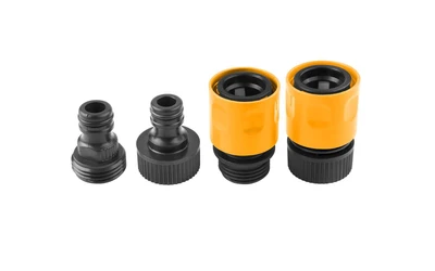 JUEGO DE CONECTORES DE MANGUERA 4 PZAS