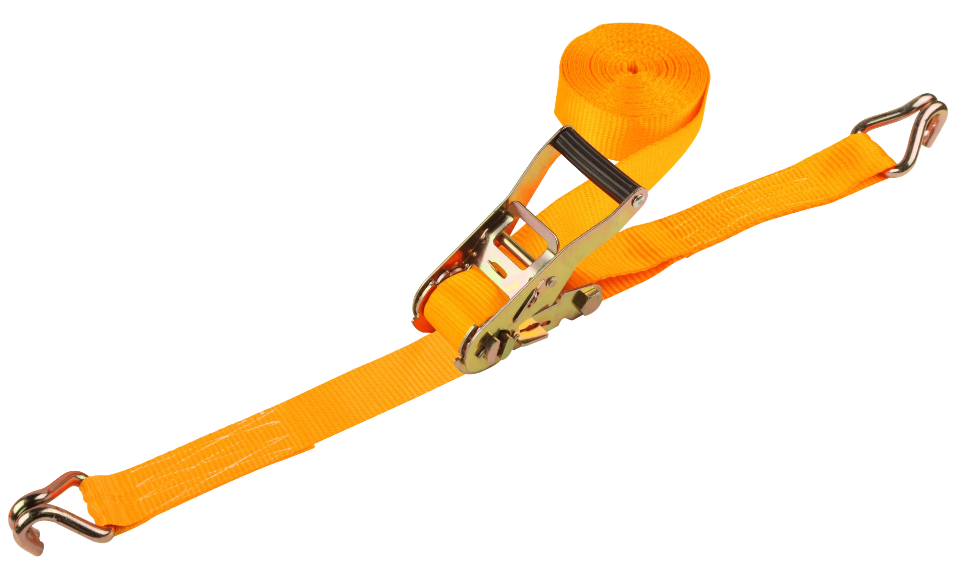 CINTA DE AMARRE CON TRINQUETE 38MMX6M