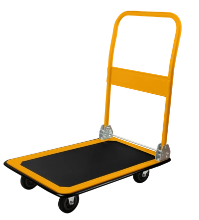 CARRETILLA DE MANO CON PLATAFORMA PLEGABLE