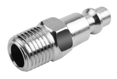 CONECTOR DE ACERO MACHO 1/4"