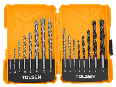 JUEGO DE MECHAS MILIMETRICO VARIOS 16 PZAS