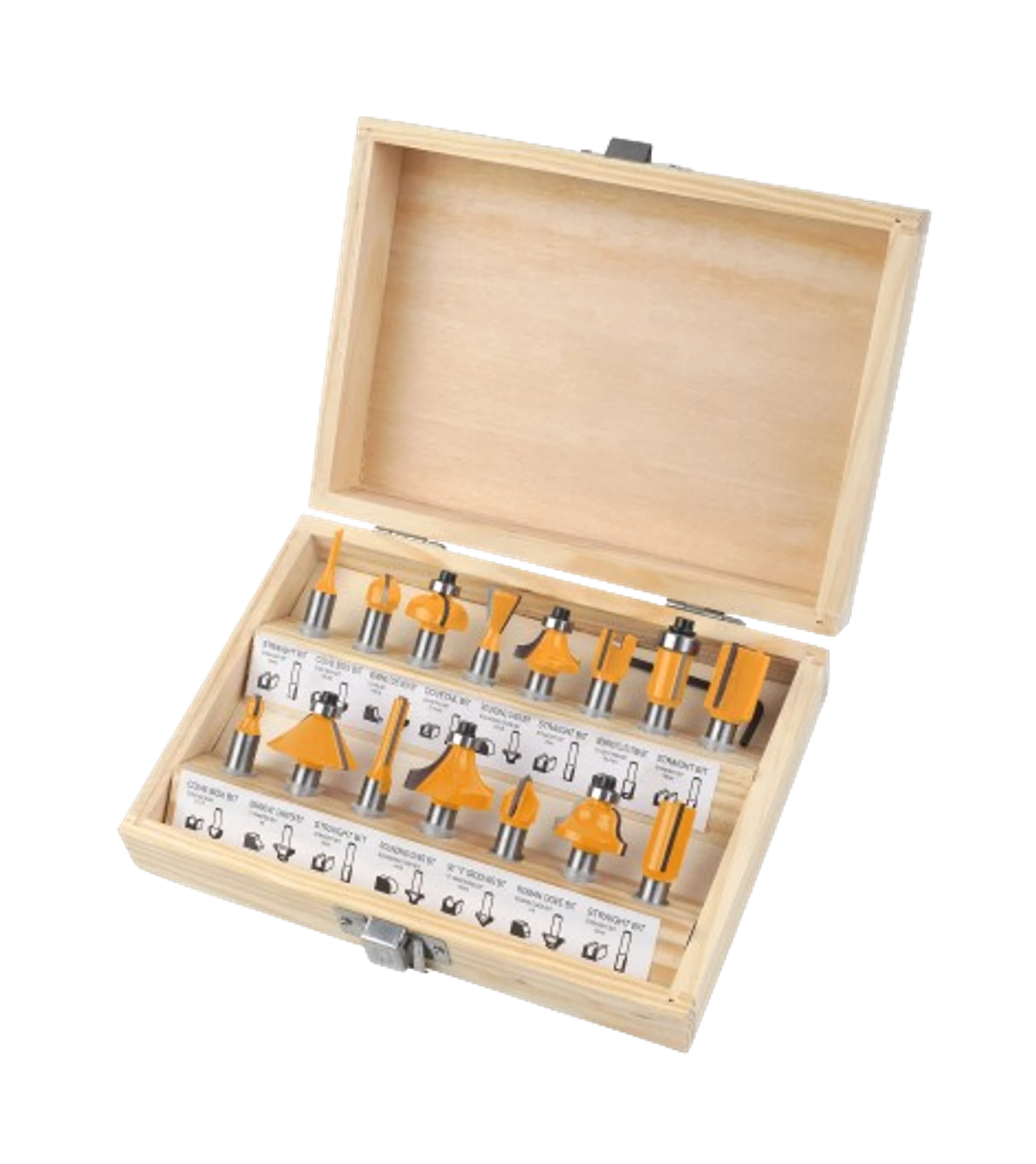 JUEGO DE BROCAS DE CARBURO 15 PIEZAS