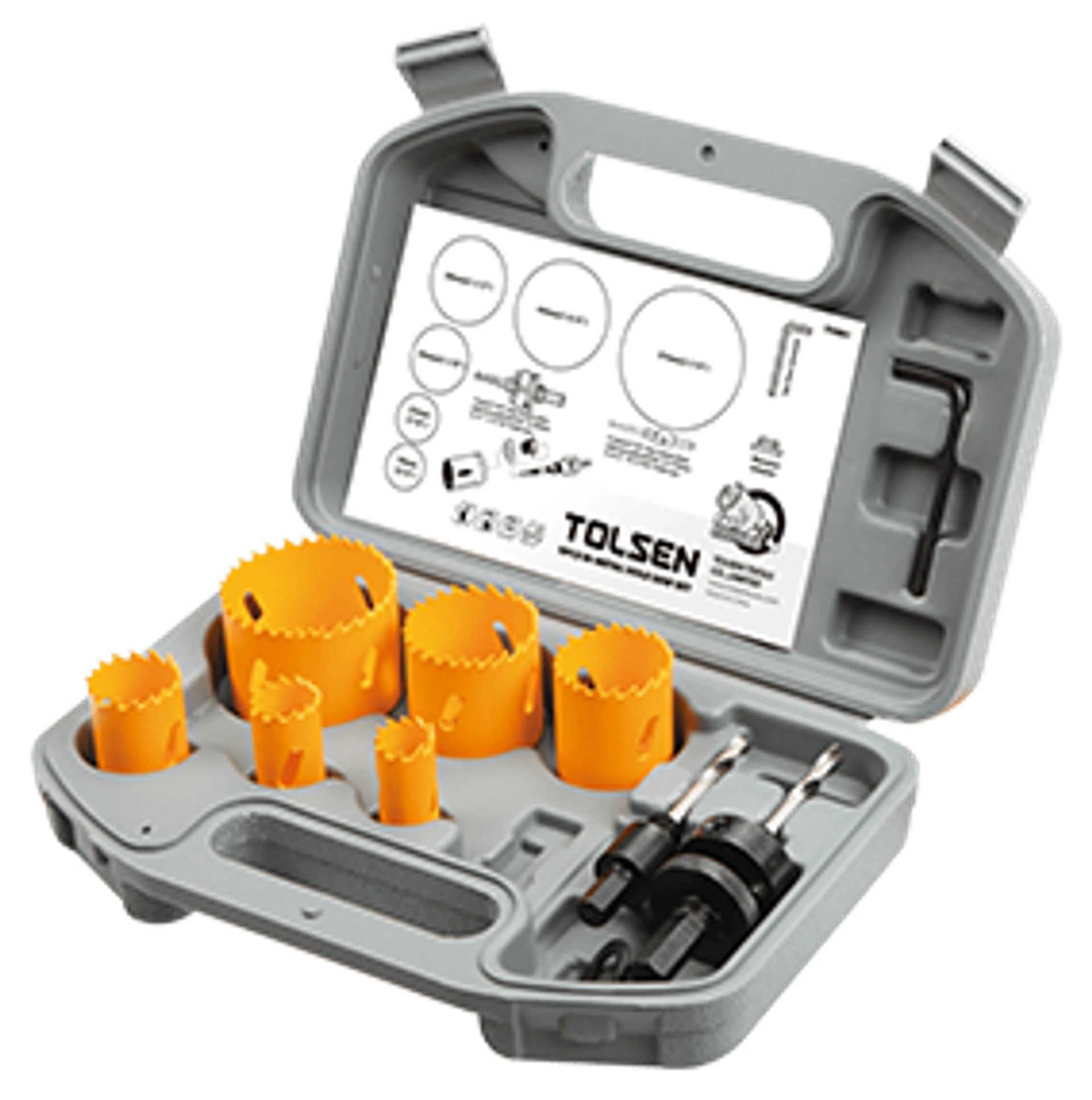 JUEGO DE COPAS BIMETALICAS 9 PZAS