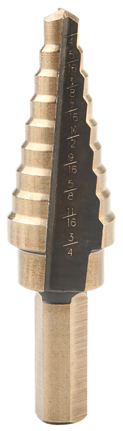 BROCA ESCALONADA CON RECUBRIMIENTO DE TITANIO