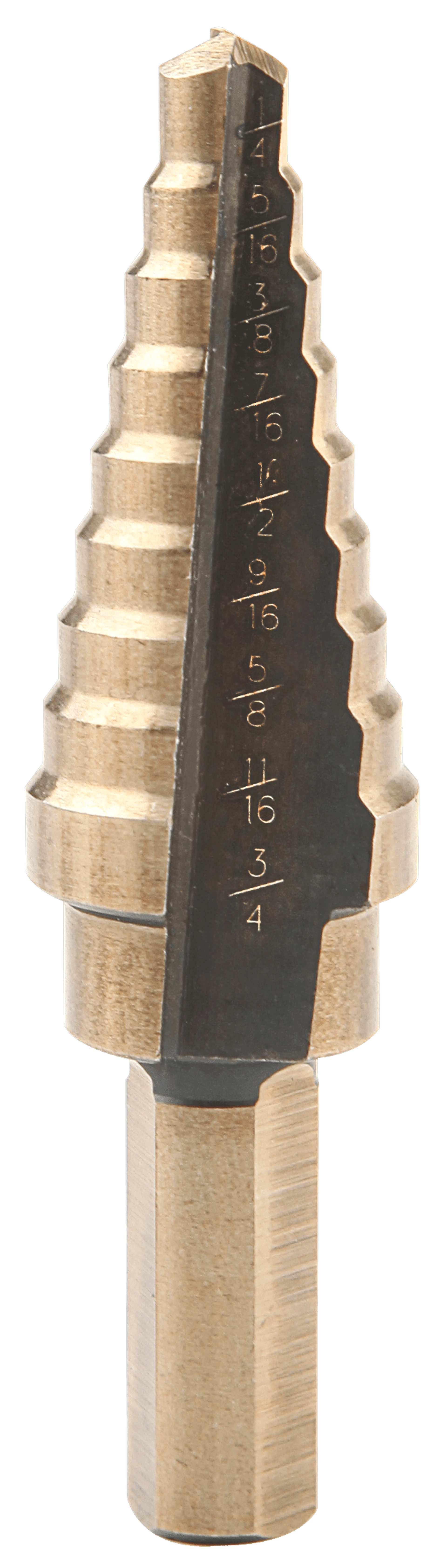 BROCA ESCALONADA CON RECUBRIMIENTO DE TITANIO