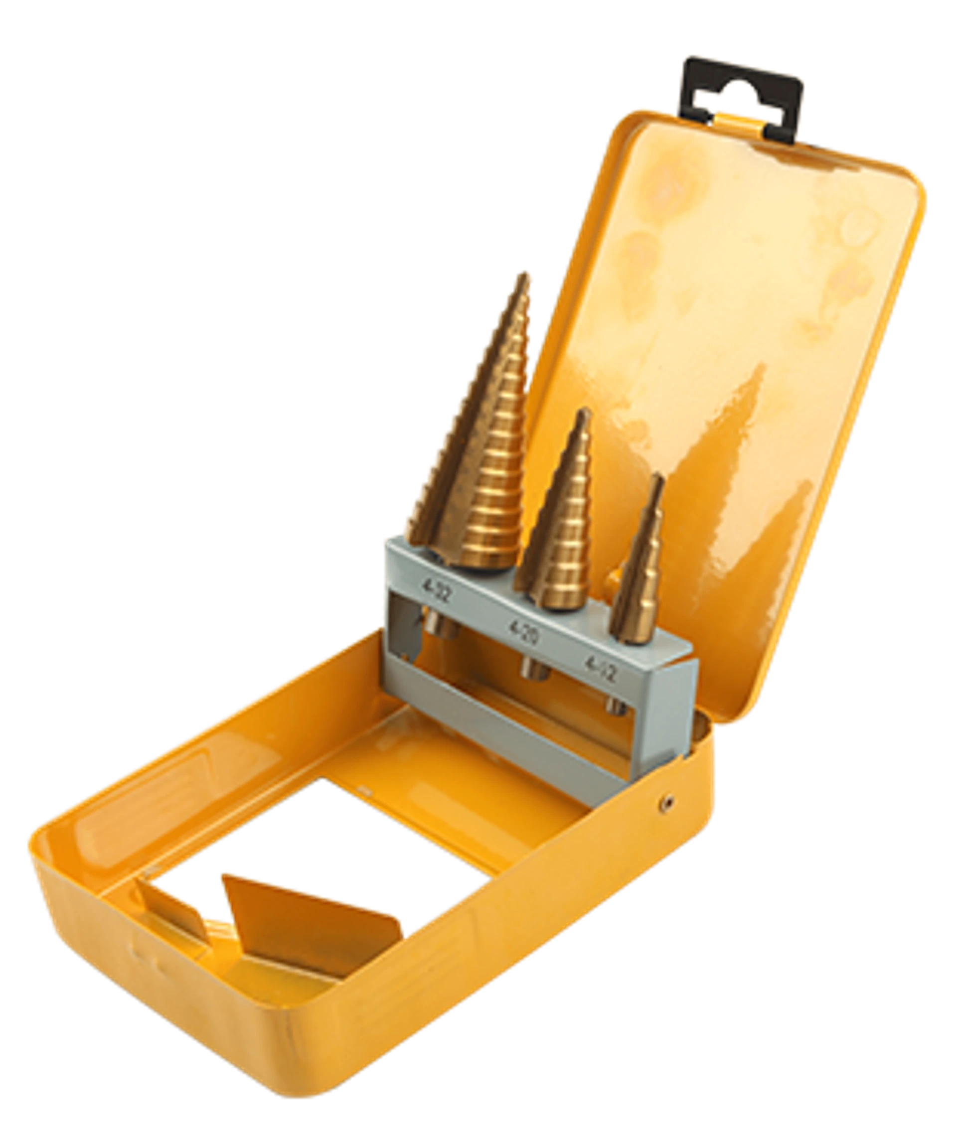 BROCA ESCALONADA CON RECUBRIMIENTO DE TITANIO