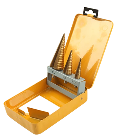 BROCA ESCALONADA CON RECUBRIMIENTO DE TITANIO