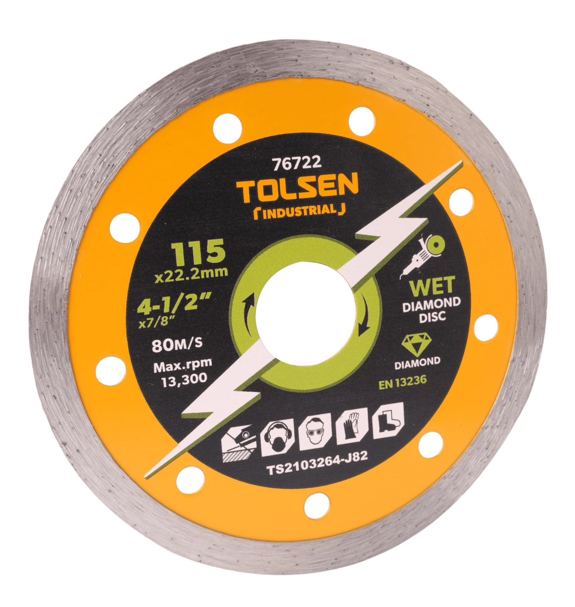 DISCO DE CORTE CONTINUO DE DIAMANTE