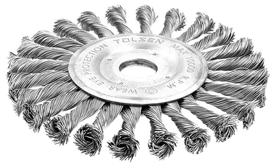 CEPILLO DE ALAMBRE CIRCULAR ATORCHADO