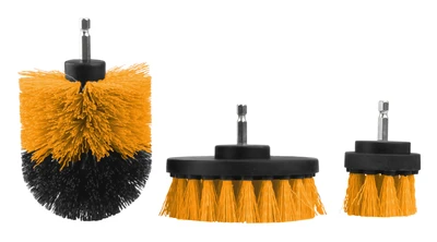 JUEGO DE 3 CEPILLOS PARA TALADRO