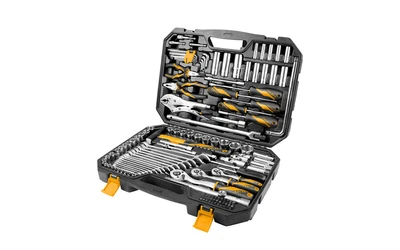 JUEGO DE HERRAMIENTAS Y LLAVES DE 137 PIEZAS (INDUSTRIALES)