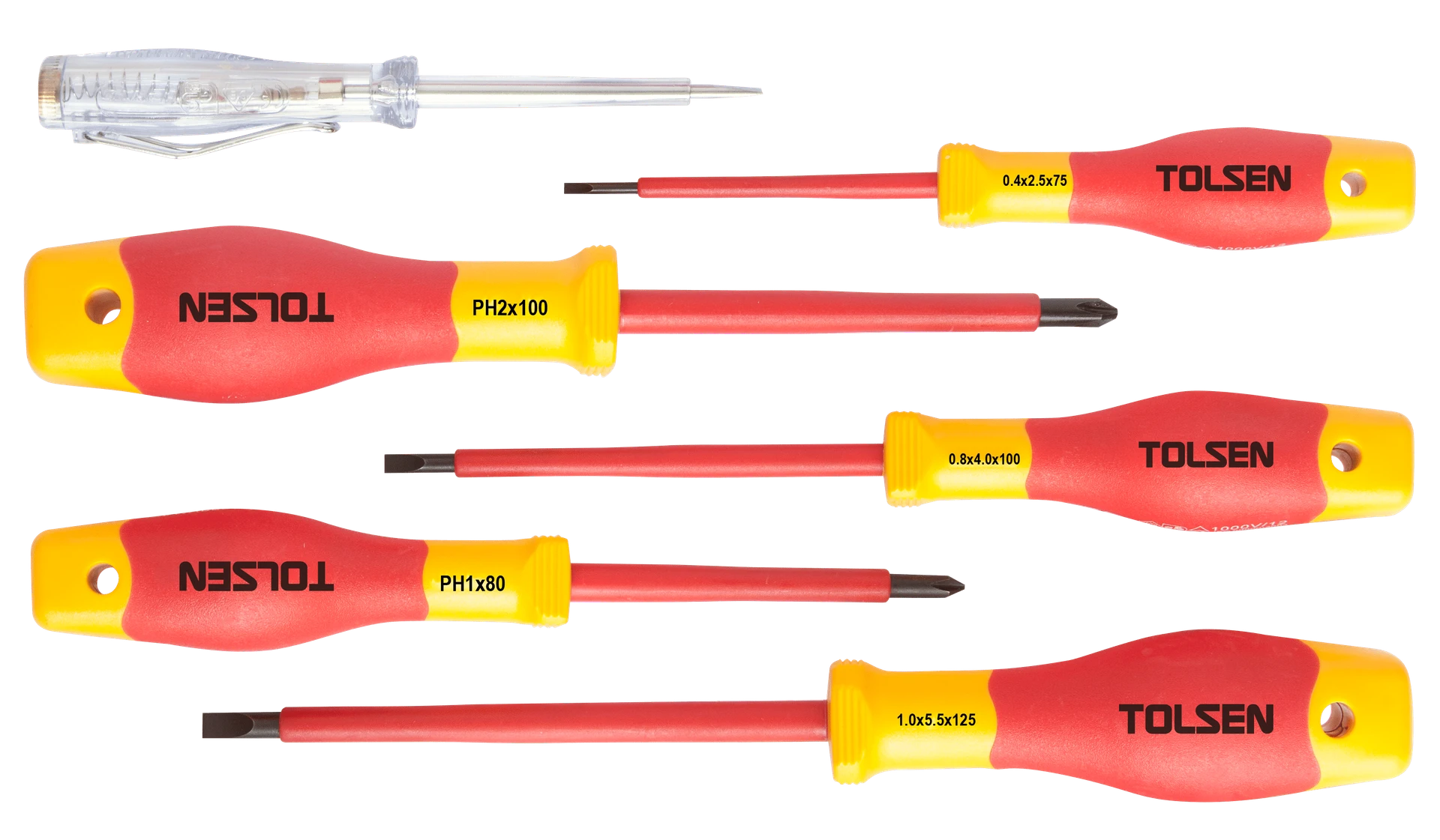 JUEGO DE 6 DESTORNILLADORES AISLADOS