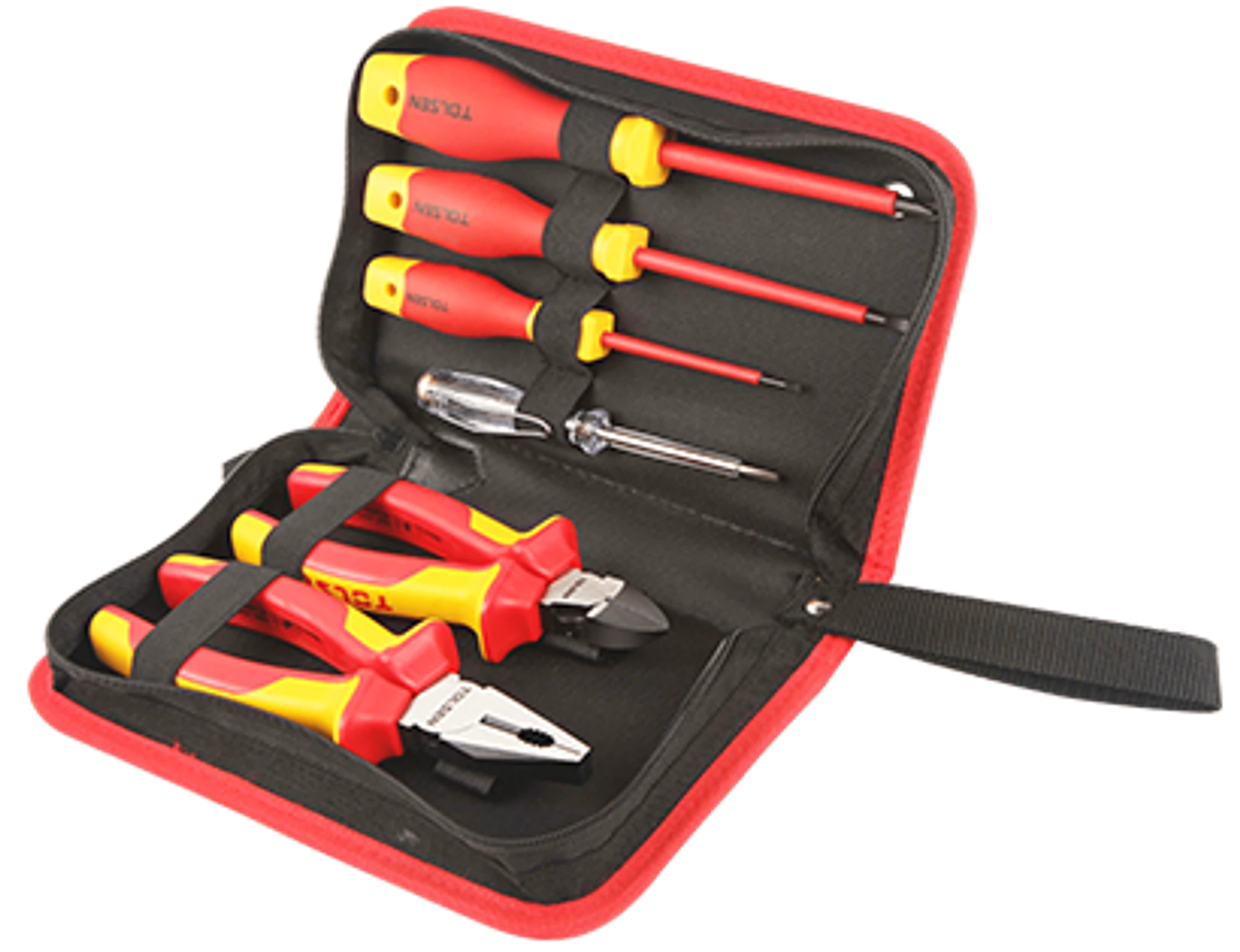 JUEGO DE HERRAMIENTAS DE MANO AISLADAS DE 6 PZAS